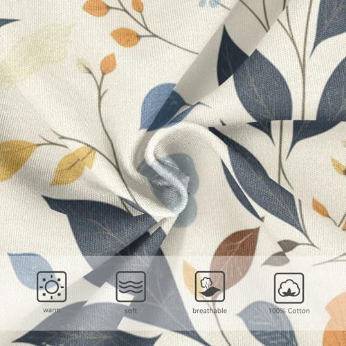 KLL Seamless Pattern with Leafs Prints Toddler Boys Pure Cotton Athletic Underwear Breathable Children Undies3