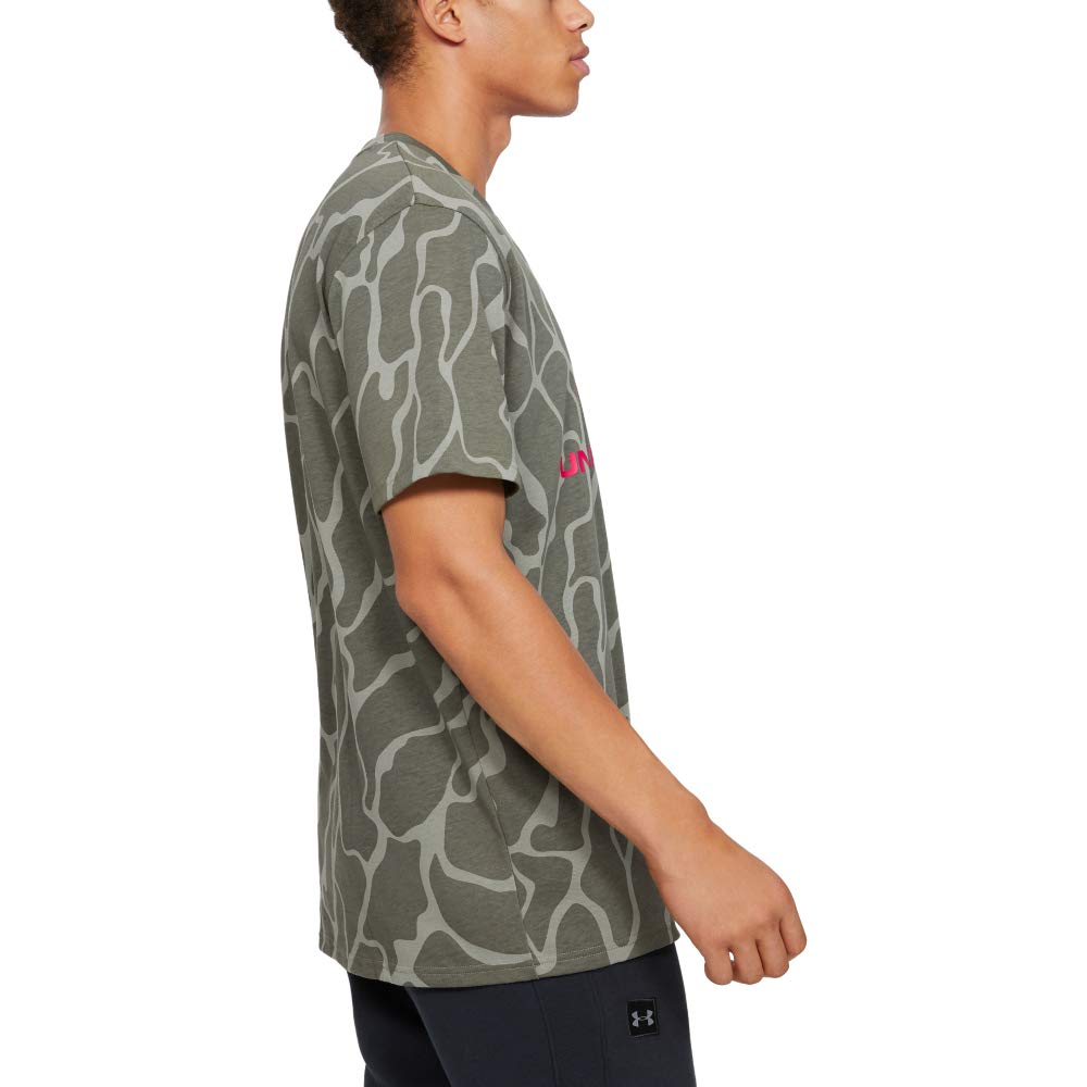 Under Armour Krótki rękaw Mężczyźni Sportstyle Printed Logo Short Sleeve Training Workout Shirt