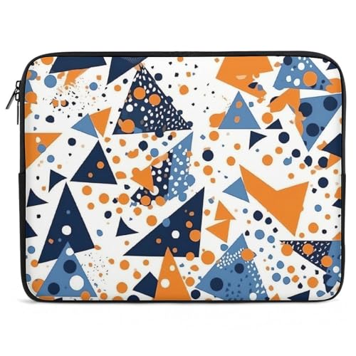 Funda para Laptop 10 pulgadas con Triángulos de Colores miniatura 1