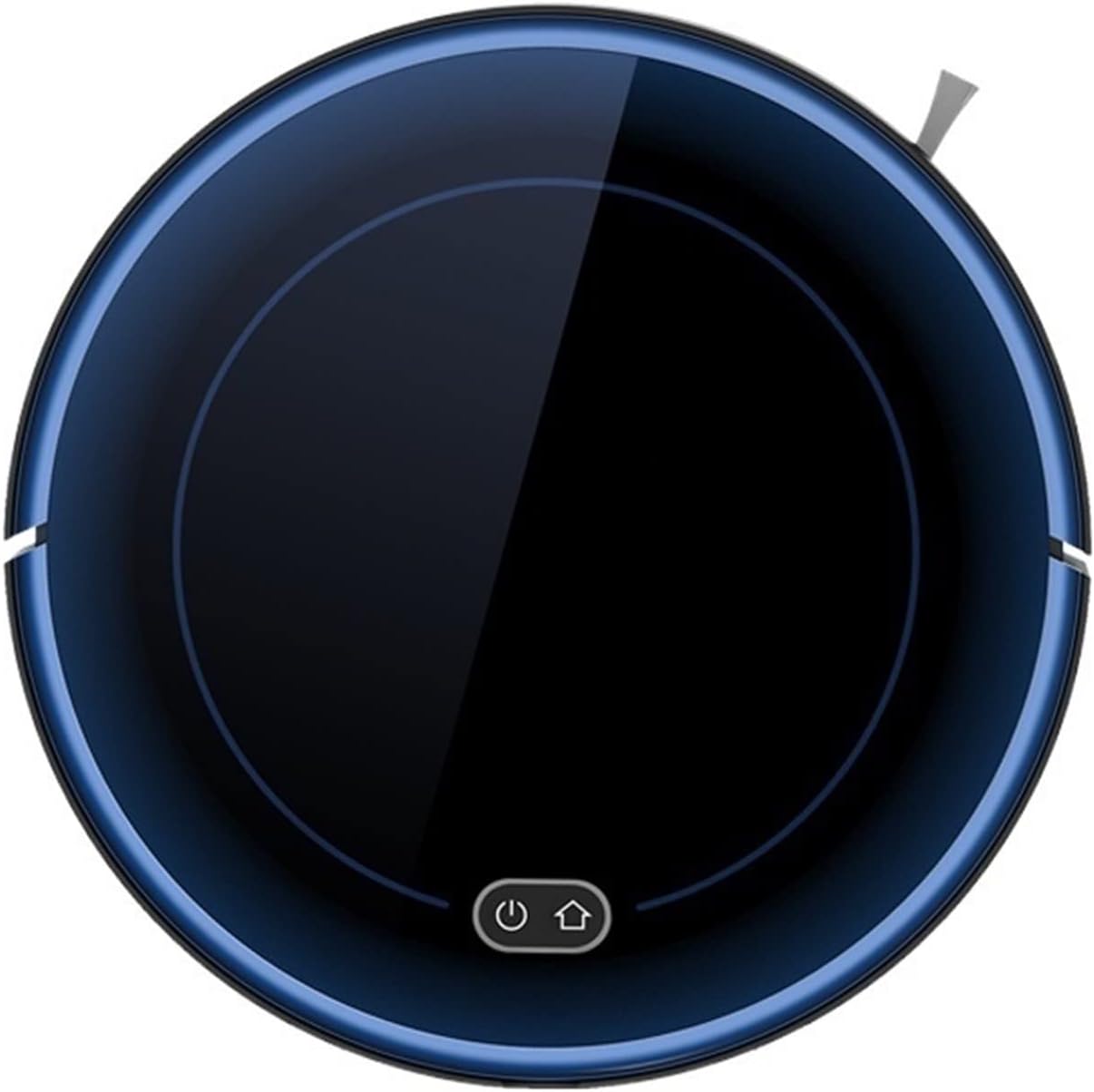 WAYOM Vacuum Cleaner Robot, Robot Vacuum Cleaner Wet Dry Smart Home Mop Remote Control Smart Automatic Reharge Dust Removal Dark Blue Robot (Color : Dark Blue, Size : EU)