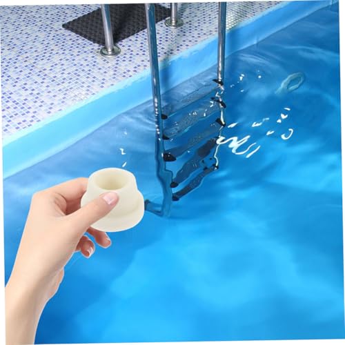 Set 2 tapones de goma para escalera de piscina miniatura 6