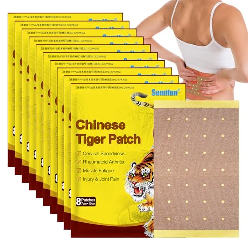 80 Pièces Patchs De Soulagement De La Douleur, Patchs Anti-Douleur, 7 * 10 Cm Patchs Chauds Pour Le Cou Et Les Épaules, Patch De Soulagement De La Douleur Au Cou Pour Les Articulations Du Dos