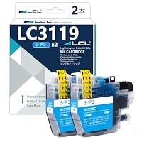 Amazon.co.jp: LCL Brother用 ブラザー用 LC3119 LC3119BK (2パック