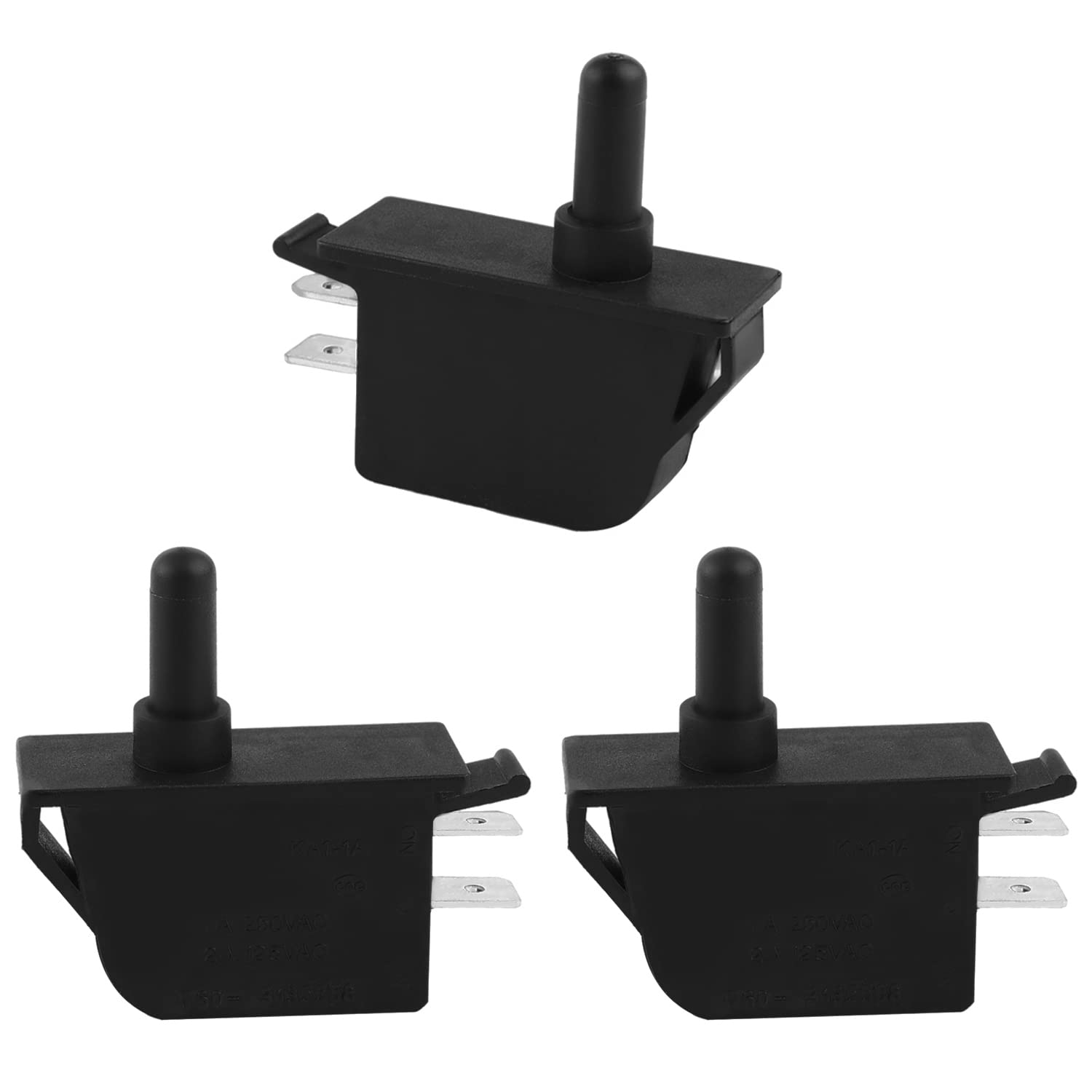 Snapklik.com : Refrigerator Door Light Switch 23mm Momentary Fridge ...
