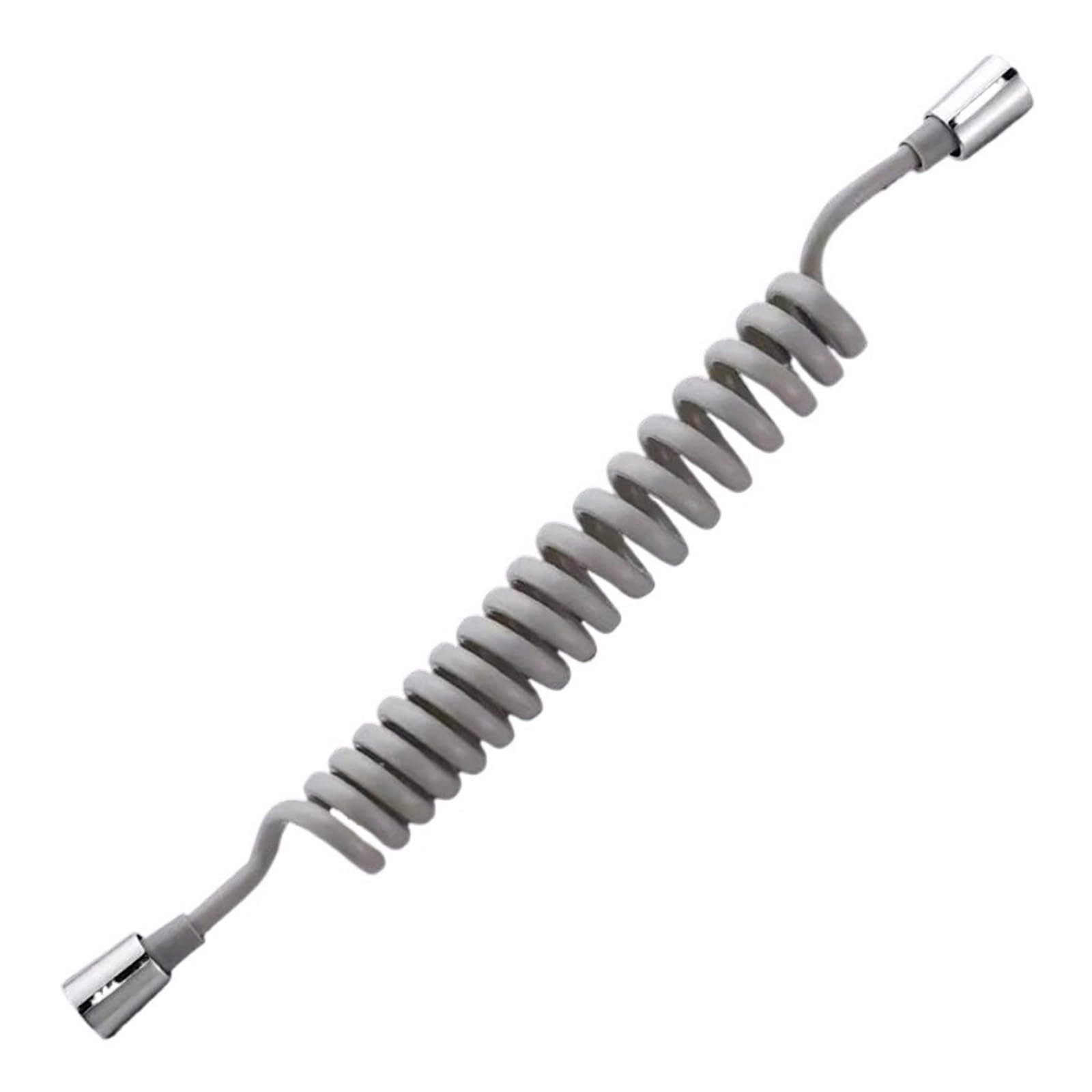 Spring Flexible Retractable Hose for Shower Head Toilet Bidet(Gray 3m)