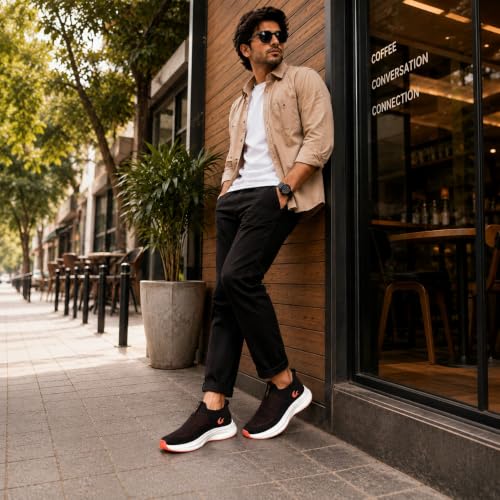 Image of Allen Cooper Super Soft Comfort Walk Easy Slip On Walking Shoes for Men