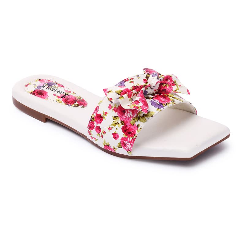 Image of Longwalk Women's Fashion Sandal Flower Bow Loock