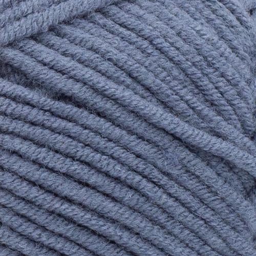 Image of Lion Brand Yarn Made with Love The Cottony One Yarn for Crocheting, Knitting, and Crafts, Indigo for it, 1 Pack