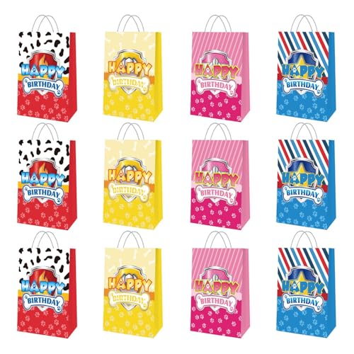 Bolsas Regalo Cumpleaños Infantil, 12 Piezas Bolsas De Regalo Para Fiestas De Paw Dog Patrol, Dog Patrol Fiesta De Cumpleaños Infantil, Bolsas De Papel Con Asas, Bolsas Caramelos Para Navidad, Bodas Bolsas Regalo Cumpleaños Infantil, 12 Piezas Bolsas De Regalo Para Fiestas De Paw Dog Patrol, Dog Patrol Fiesta De Cumpleaños Infantil, Bolsas De Papel Con Asas, Bolsas Caramelos Para Navidad, Bodas