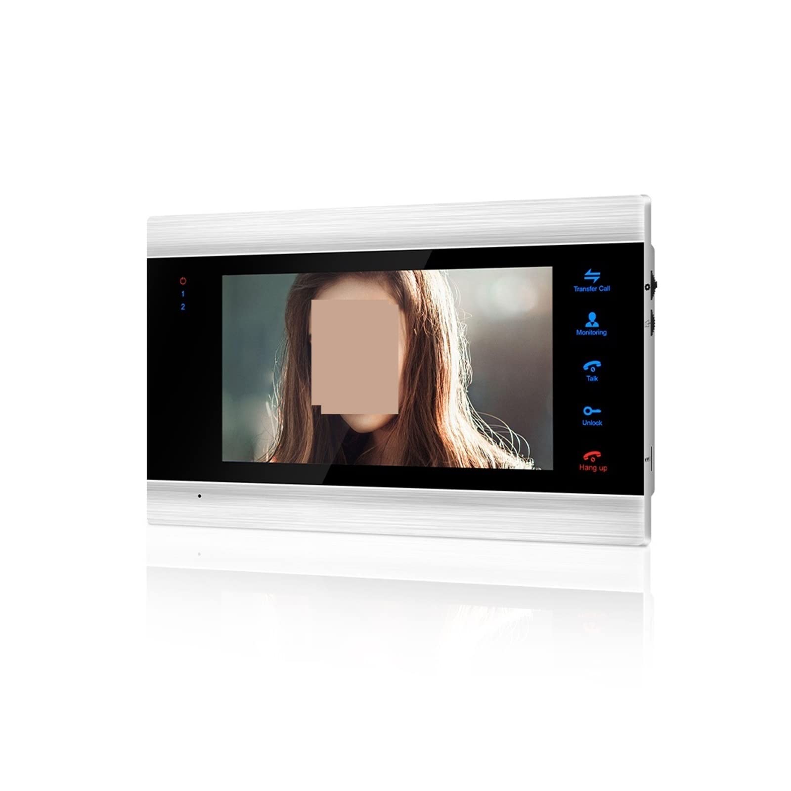 Videocamera per Campanello, di sicurezza for videocitofono 960P AHD come slave con rilevamento del movimento dei messaggi vocali,Allarme Casa,Citofono Smart