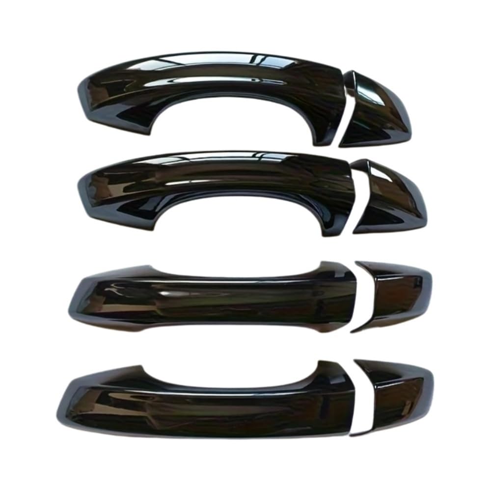 Poignée de porte pour Golf MK7 2013-2020 en plastique ABS noir brillant