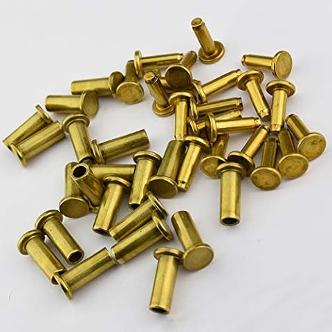 Cutlers Rivet Brass 6mm x 10mm (20) Cover
