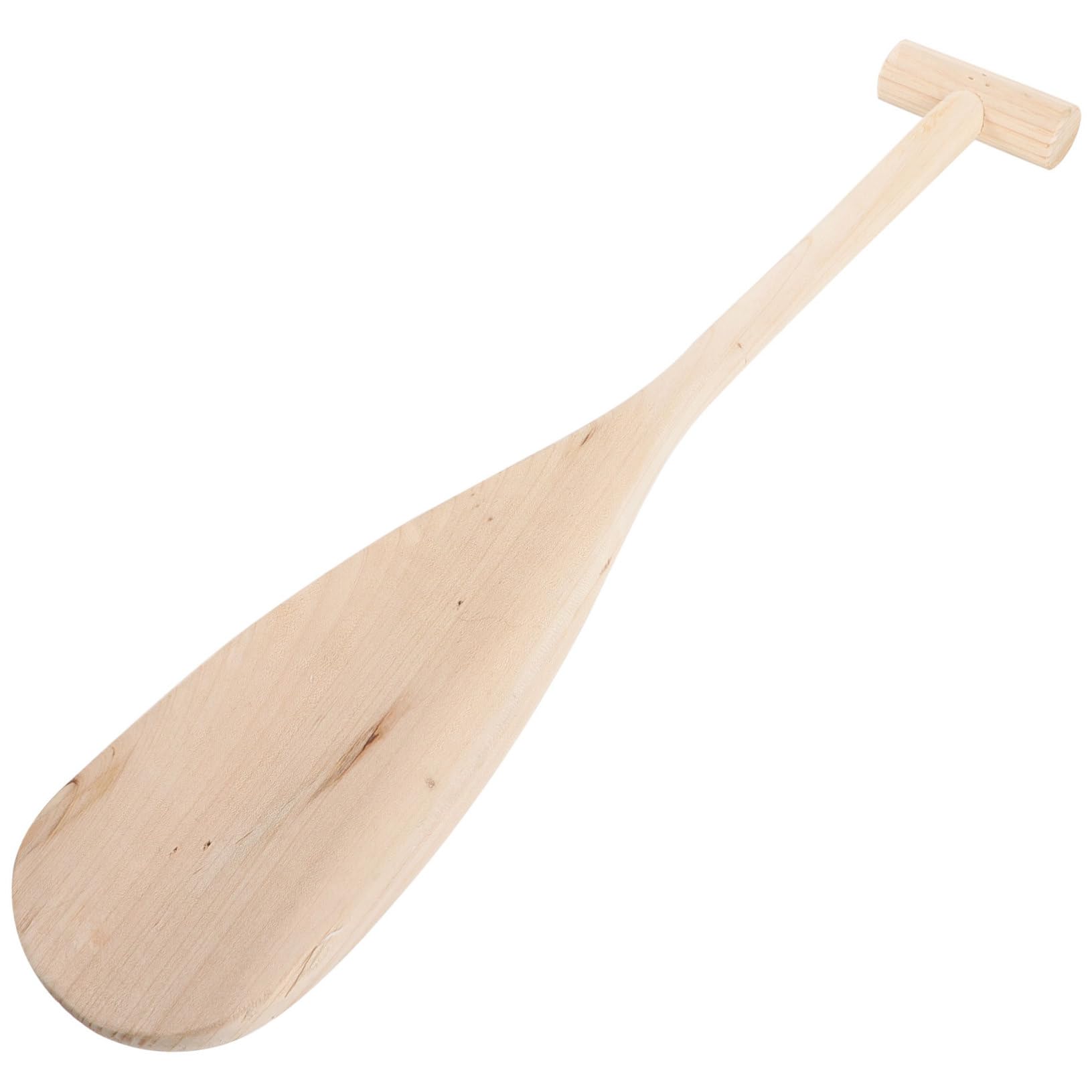 OSALADI Pagaia Leggera e Resistente per Bambini in Legno Impugnatura a T agli Sport Acquatici, per Giochi d'Acqua e attività Fai-da-Te Estive