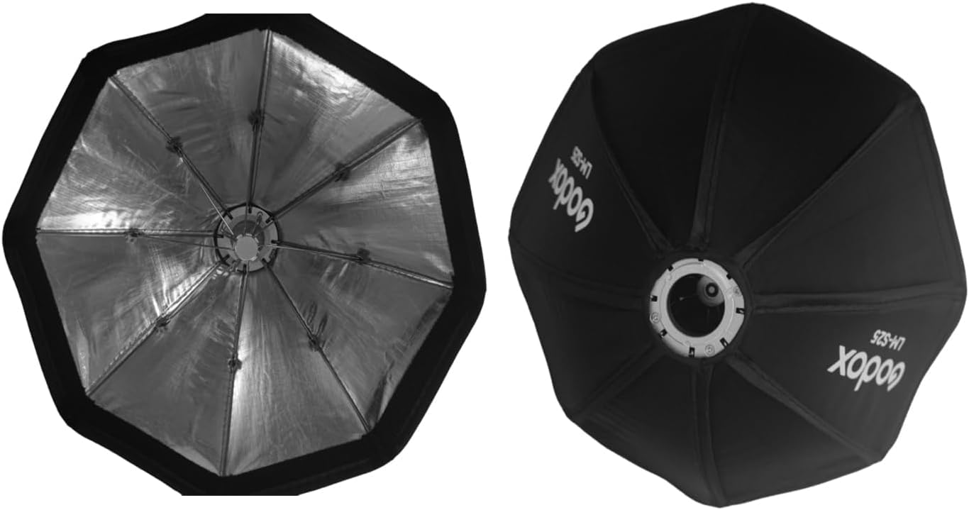 Amazon | Godox LM-S25 Lux Master用オクタソフトボックス 八角形