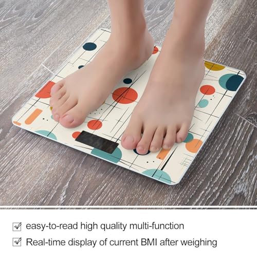 Báscula Digital Moderna de Baño con Plataforma Amplia miniatura 5