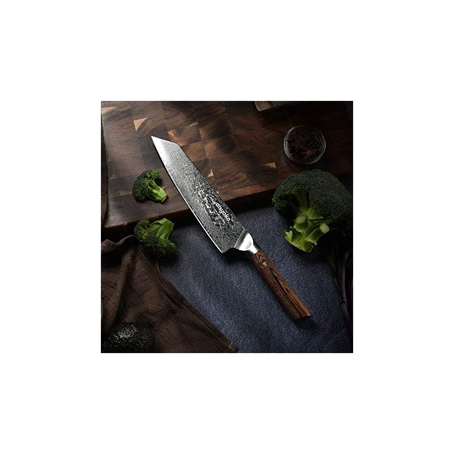 aisyoko-Chef-Knife-8-Inch-Damascus-Japan-VG-10-Super-Stainless-Steel-Professional-High-Carbon-Super-Sharp-Kitchen-Cooking-Knife-Ergonomic-Color-Wooden-Handle-Luxury-Gift-Box aisyoko Chef Knife 8 Inch Damascus Japan VG-10 Super Stainless Steel Professional High Carbon Super Sharp Kitchen Cooking Knife, Ergonomic Color Wooden Handle Luxury Gift Box