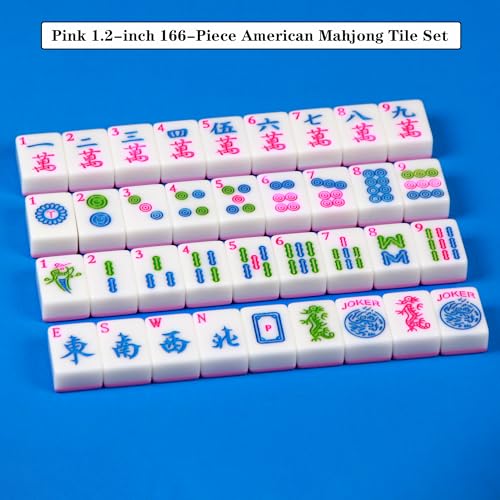 American Mahjong Set for Beginners 166 Tiles 1.2-inch High-Quality Game
| Enjoyable American Mahjong Tiles Set 166 Pieces 1.2-inch For Family Fun
| Premium American Mahjong Tile Set 166 Pc 1.2-inch Perfect For Social Gaming