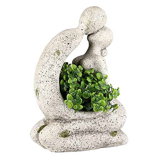 Aclema Unique Planters For Indoor Outdoor Plants Head Face Planter Pot Large Succulent Planters Flower Vase With Drainage Hole Around You #TOP6