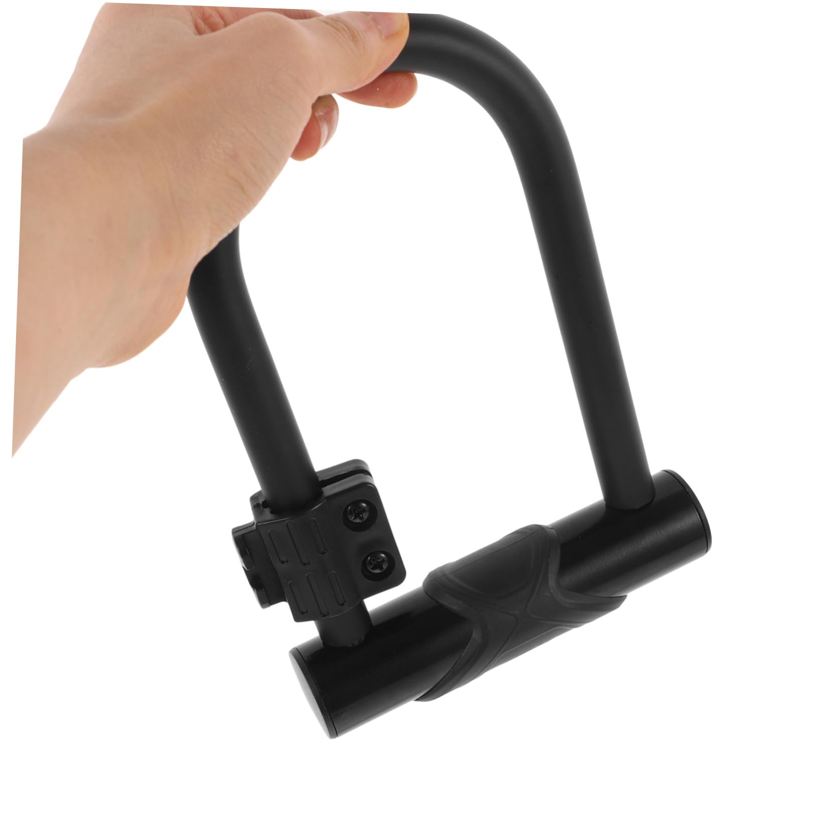 Antivol Vélo U avec Câble en Acier, Noir, Sécurité Extérieure | Revêtement Pvc, Système à Double Verrouillage, Format Voyage, Usage Cyclisme et Extérieur