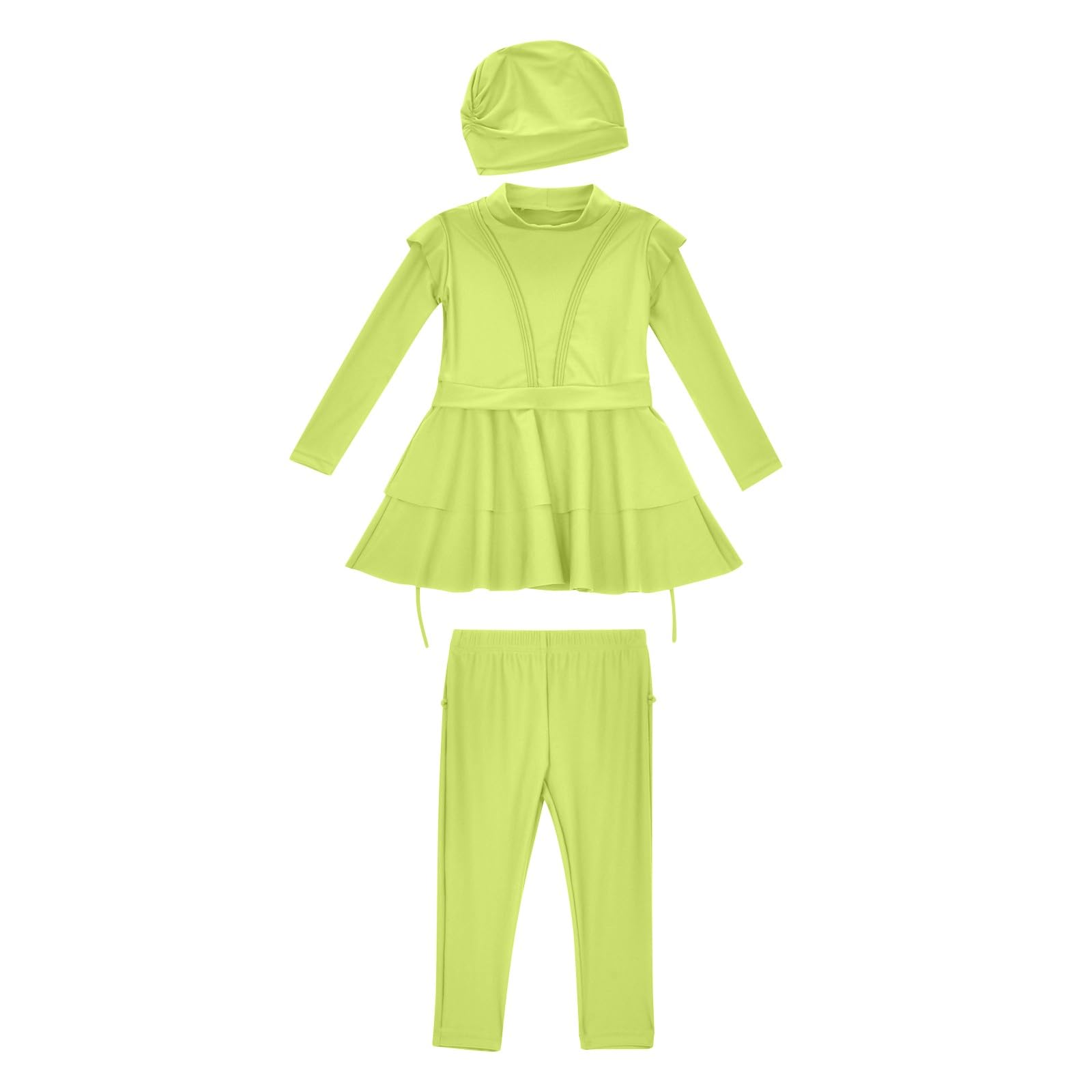 Traje de baño para niña de secado rápido y protección UV total 7