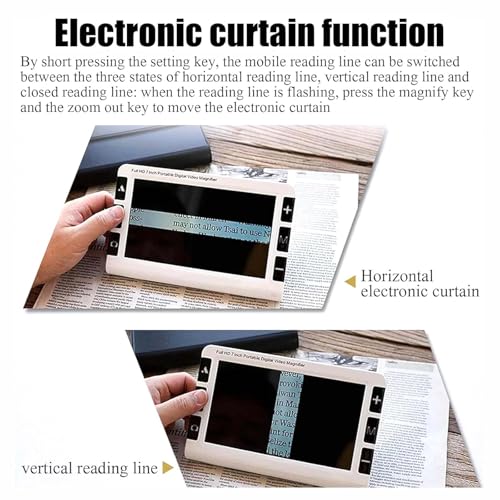Ayuda de lectura con enfoque automático y conexión HDMI 6