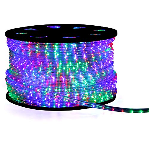 Preisvergleich Produktbild LED Lichterschlauch Lichtschlauch Beleuchtung 6m bunt multi 6 meter + Zuleitung