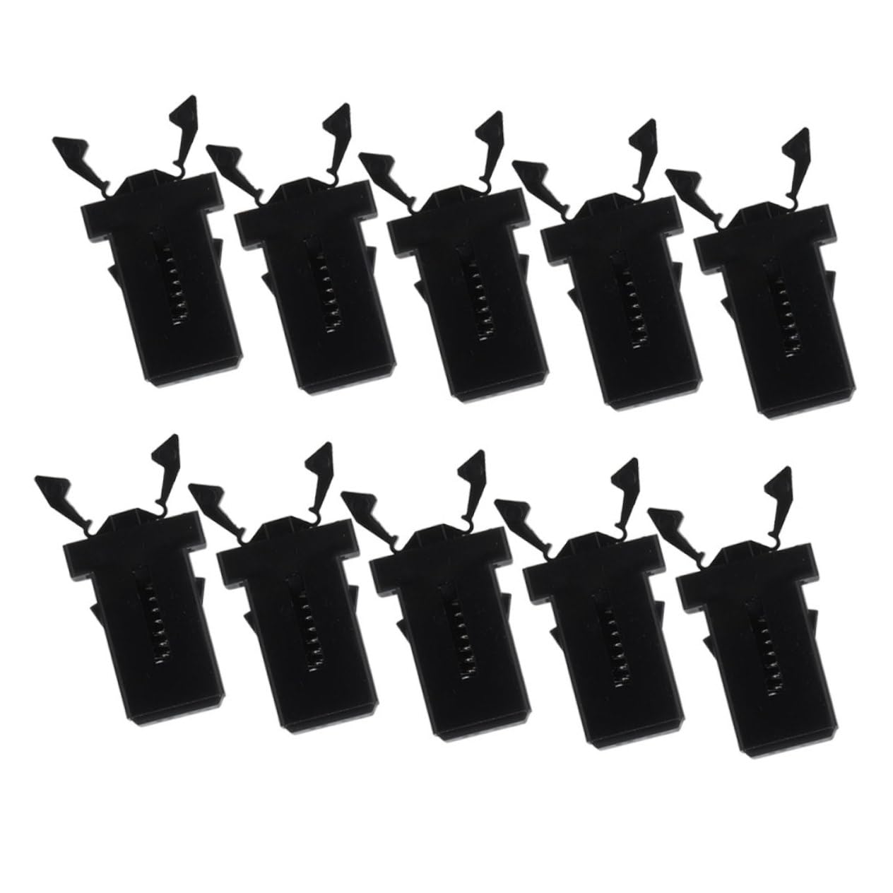 SOESFOUFU 25pcs Locking Lid Trash Can Replacement Buckles Press Type Latches for Garbage Can Easy Installation and Reliable Performance