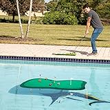 MD Sports Big Sky Floating Golf Green for Pool - Chipping Green Set with Mat, Touch Fastener Balls and Targets - Backyard Game with Dual Turf Simulated Fringe for Practice - Premium Golf Gifts