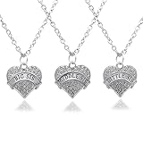 Tolles Geschenk für alle 3 Schwestern: Gravur „Big, Middle, Little Sis“.