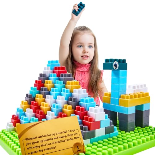 FLYEVEA 2025 Latest Building Blocks 260-piece Large for Kids Toddlers
