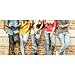 Supersonic IQ Sound IQ-2323BT 2 x 3-Inch Portable Bluetooth Fabric Speaker with TWS, Voice Control, Clear Sound, RGB Lights, Water Resistance, FM Radio, and USB/AUX Inputs - Perfect for Any Event