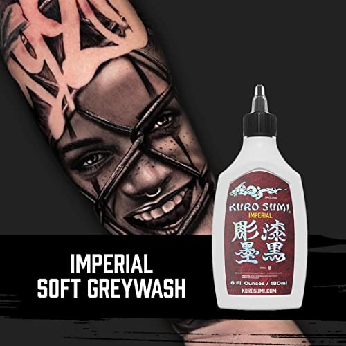 Kuro Sumi Imperial Soft Greywash for Smooth Vegan Tattoo Shading - Image 2