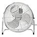 Produktbild Arebos Bodenventilator Ø36 cm | Windmaschine Retro Stil | Ventilator | 3 Geschwindigkeitsstufen | hoher Luftdurchsatz | 100° einstellbarer Neigungswinkel | Chrom