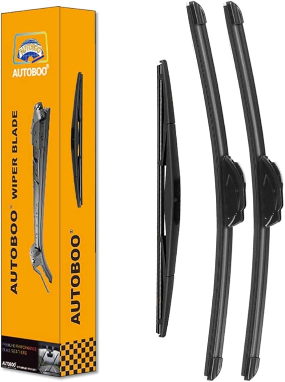 AUTOBOO 26"+20" Windshield Wipers with 14" Rear Wiper Blade