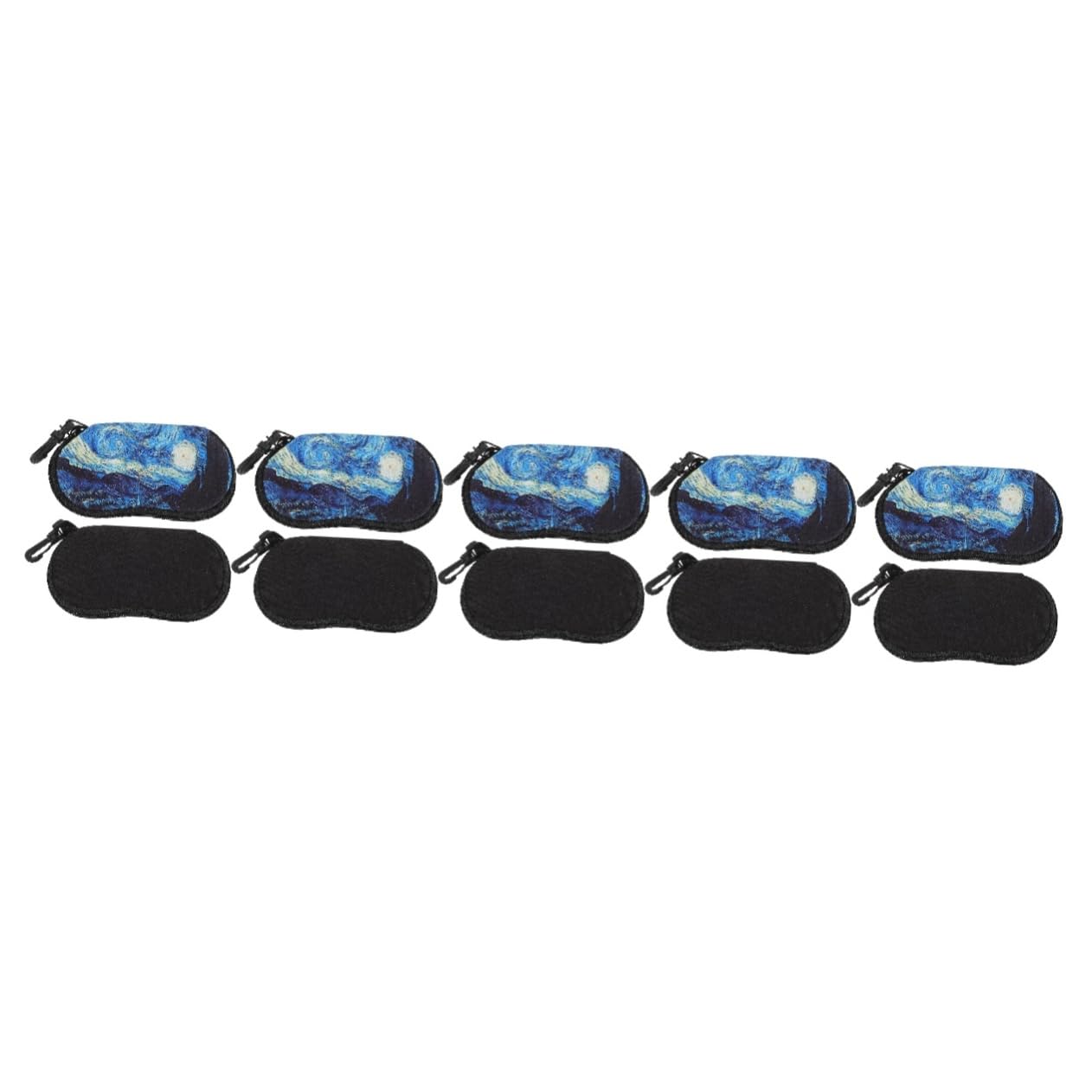 BESPORTBLE Sunglasses Organizer Estuche Gafas De Sol Titular De Gafas Bolsa Viajar Portátil Organizador De Viaje Para Gafas De Sol Estuche De Anteojos De Cuero Neopreno