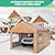 GarveeLife 12x20FT Carport, Portable Garage with Sidewalls, Doors and Ventilated Windows, UV Resistant and Waterproof, Heavy Duty Carport for Car, Bike, Boat, Party (Yellow)