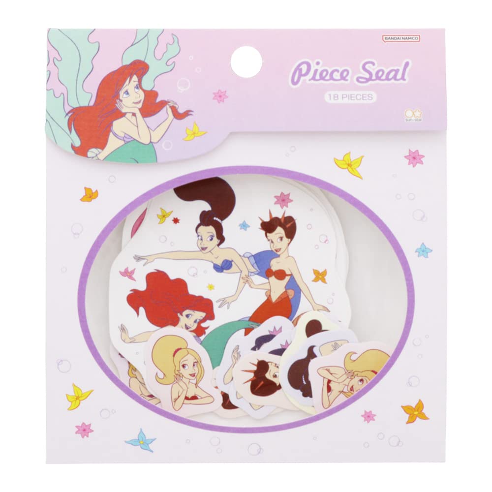 Stickers Disney imperméables Ariel Sun-Star S8587752 à forte adhérence