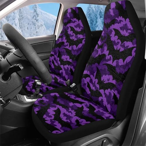 Housse couverture souple au motif de chauve-souris pour sublimer votre SUV avant