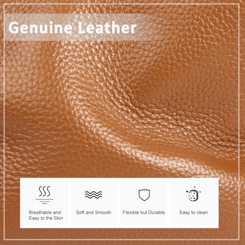 Image of befen Genuine Leather Crossbody Purses for Women, Women's Small Crossbody Shoulder Bag with Built in RFID Wallet