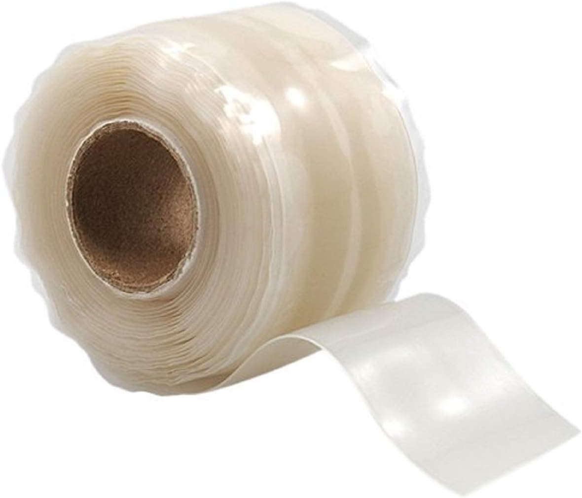 Extreme Ultra Bond Self-Fusing Silicone Rubber Insulating & Repair Tape - 1 Inch Width x 10 Feet Length - 3 Rolls - Color: Clear
