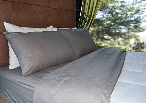 Natural Comfort Embossed Microfiber Sheet Set, Bronze, Twin