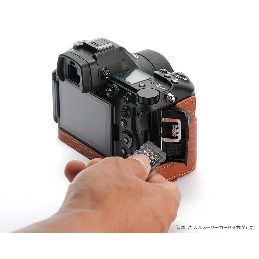 Amazon.co.jp: Nikon Z6III 専用 レザー ケース Volcano ボルケーノ TP
