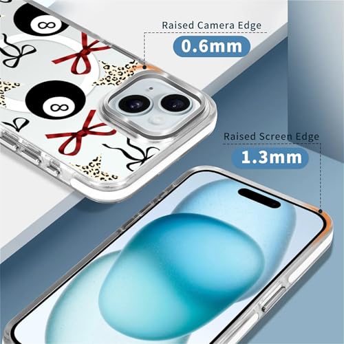 Coque iPhone 15 transparente anti-jaunissement et anti-choc robuste