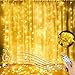 Produktbild Molbory LED USB Lichtervorhang 2m x 2m, 200 LEDs Lichterketten Vorhang IP44 Wasserdicht mit 8 Lichtmodelle für Partydekoration deko schlafzimmer, Innenbeleuchtung, Warmweiß