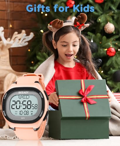 Beeasy Kids Watch for 5-15 Year Old Boys Girls Digital Watch Multifunctional 5ATM Waterproof Alarm Calendar Chronograph LED Wrist Watch for Children Student Kids Gift Idea3
