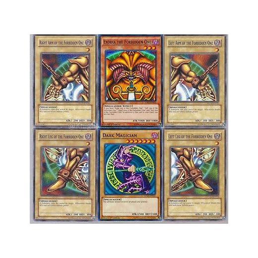 MISKD Yugioh!! Exodia and Dark Magician 30 Card Lot with RARES Guaranteed.