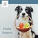Homes&Bones Doggy Egg Hundespielzeug befüllbar aus Naturkautschuk zur Hundebeschäftigung als Futterball & Intelligenzspielzeug für mittlere bis große Hunde grün