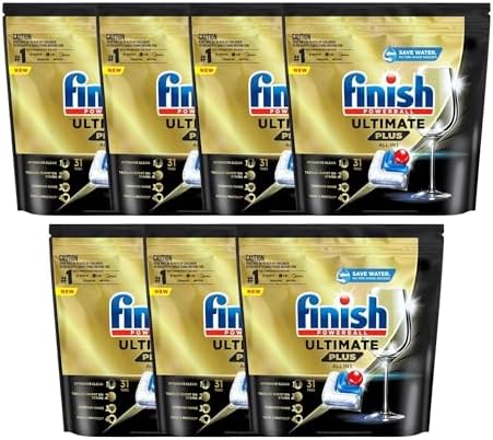 Finish Powerball Ultimate Plus All in 1 Dishwashing Tablets 217 (...