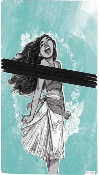 Skinit Decal Gaming Skin Compatible with PS5 Pro Console - Officially Licensed Disney Princess Moana Singing Design