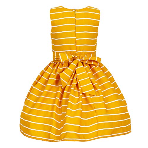 Image of Casual Frock for Baby Girls,Blue Printed and Olive Printed,Pack of 2